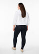 Legginsy z wiskozy w stylu basic, Czarne, Model image number 2