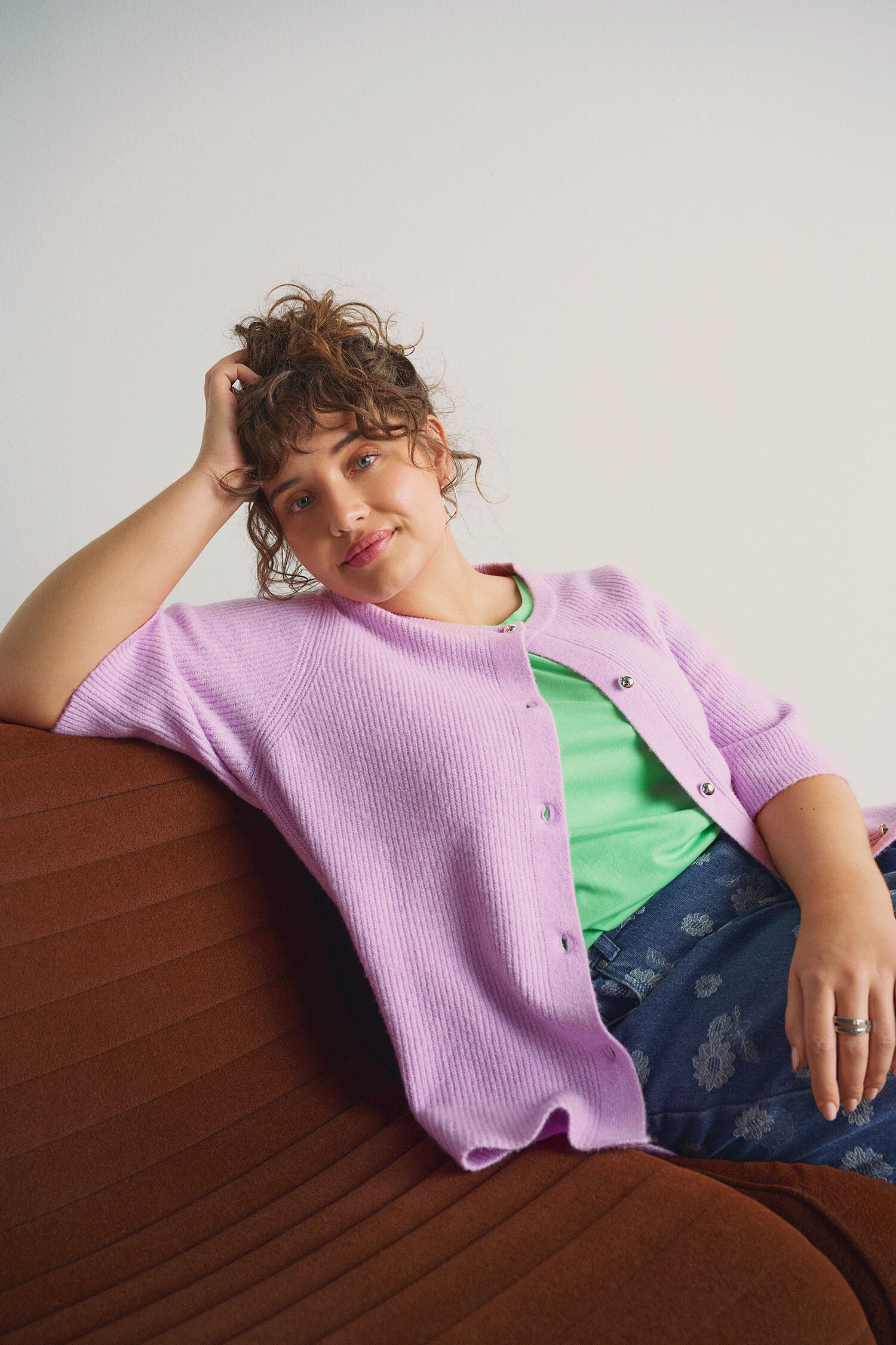 Kolorowe dzianiny, , Model