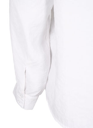 Koszula z dlugim rekawem z modalu TENCEL™, Bright White, Packshot image number 4