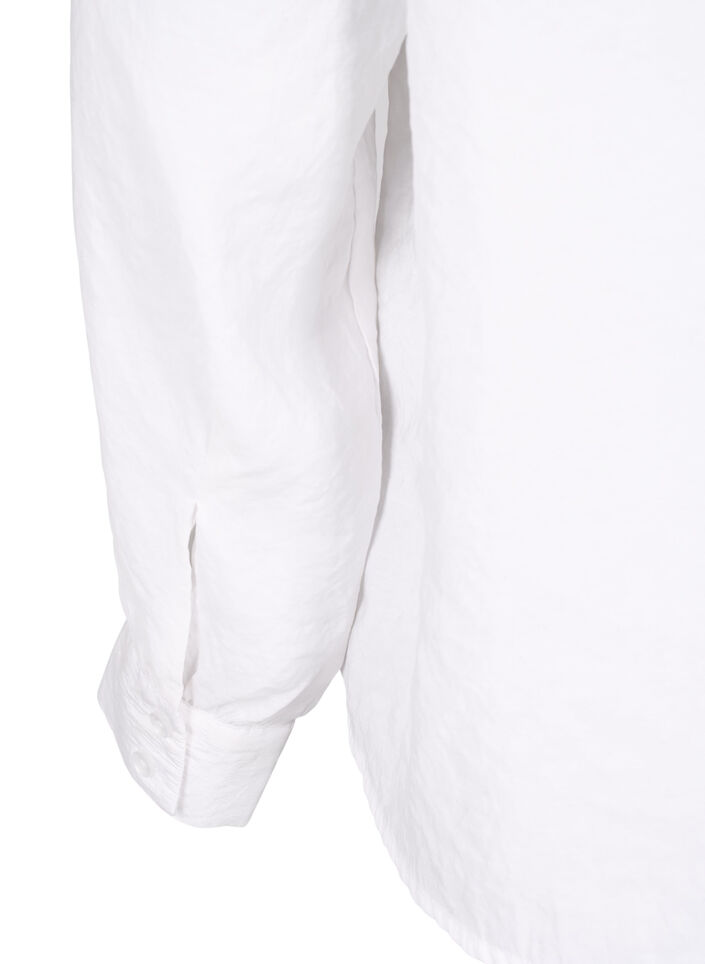 Koszula z dlugim rekawem z modalu TENCEL™, Bright White, Packshot image number 4