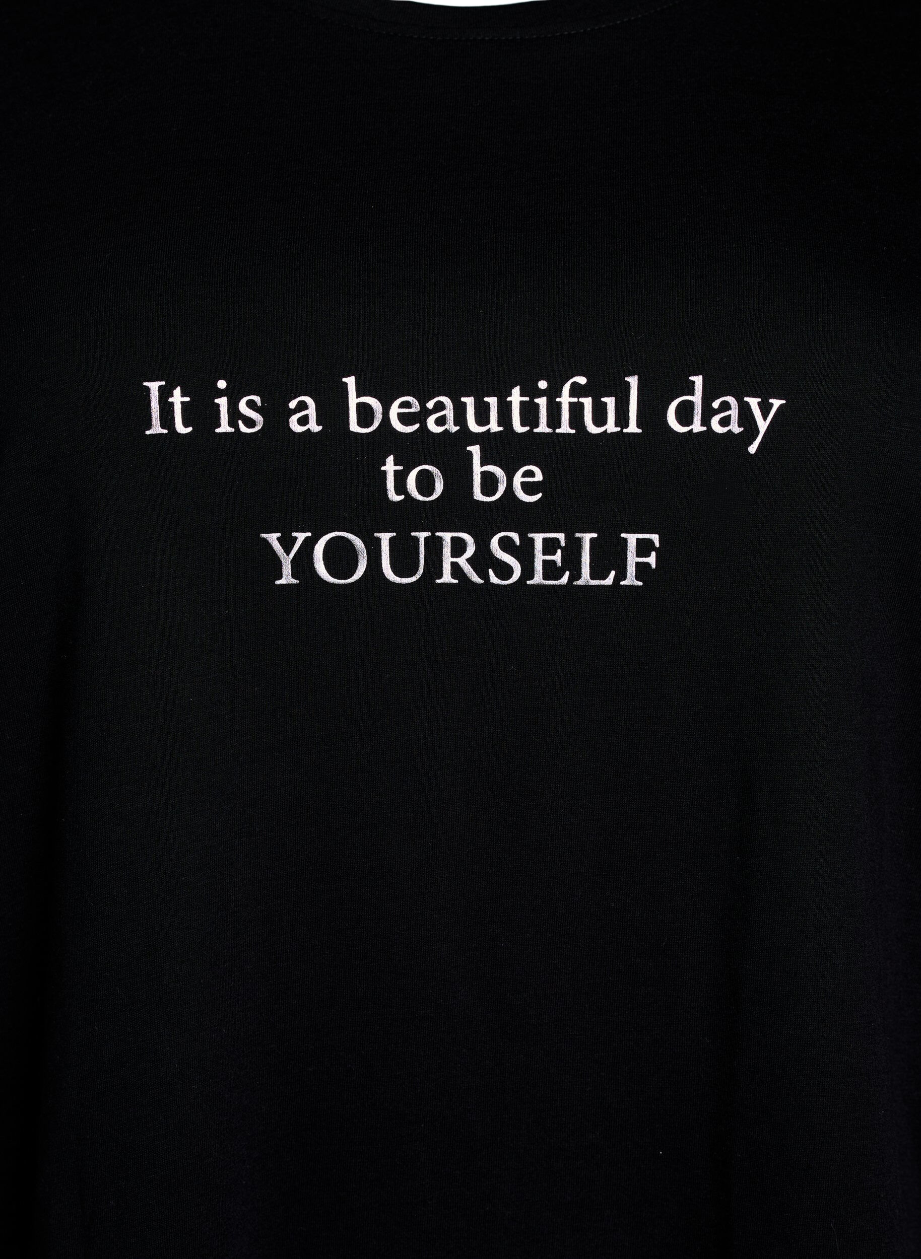 ZizziKoszulka z motywem, Czarne, Packshot image number 2