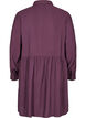 Solid-coloured, A-line shirt dress, Plum Perfect, Packshot image number 1