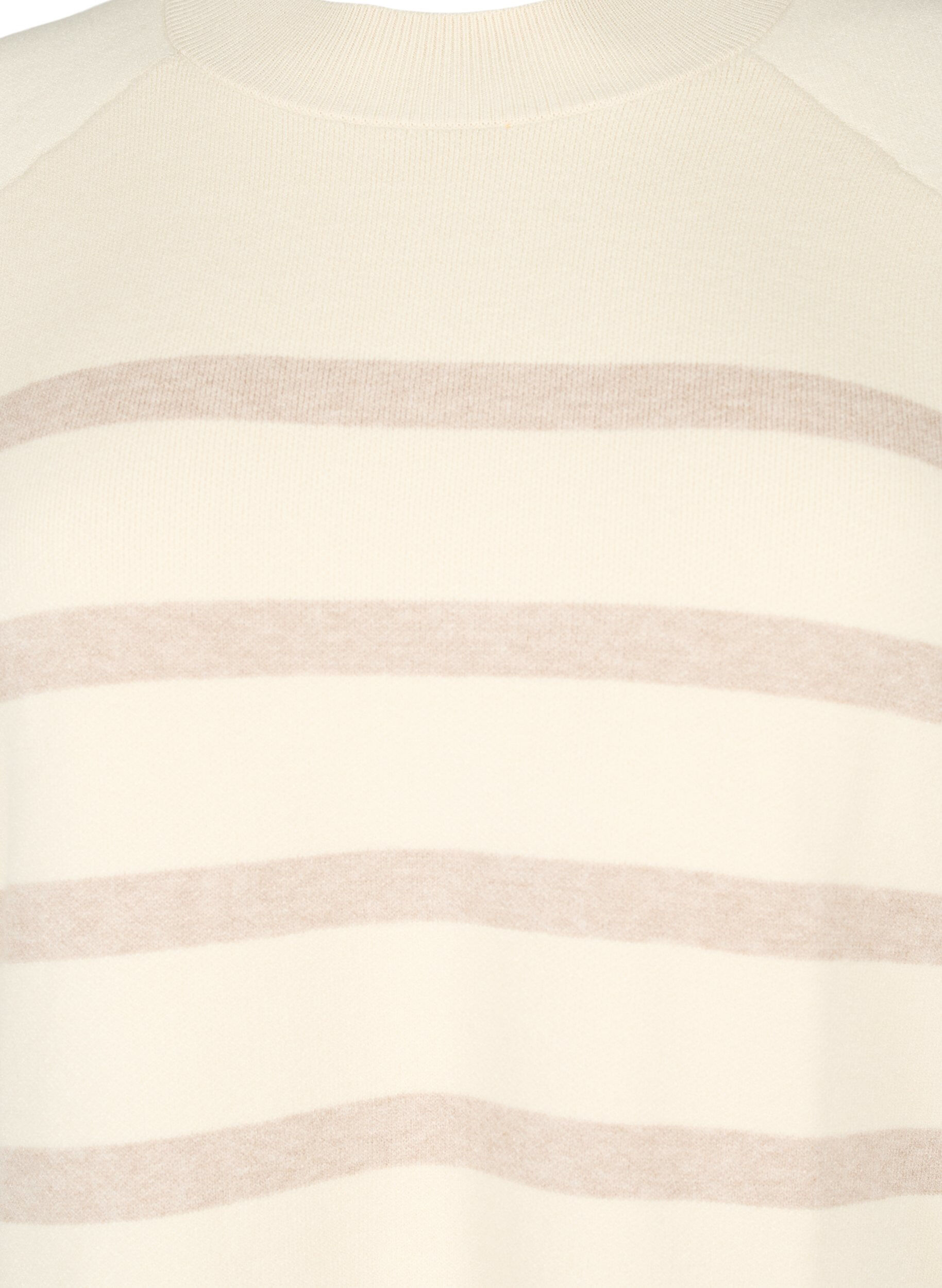 Zizzi Sweter z mieszanki wiskozy z rozcieciem z boku, Birch W/Simply T., Packshot image number 2