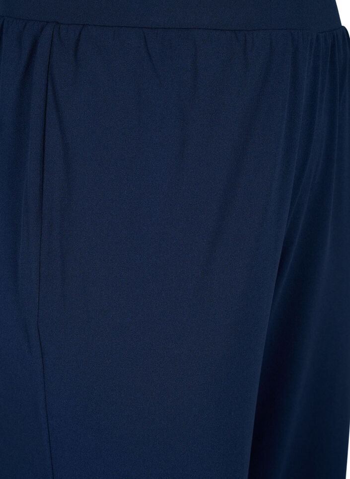 Spodnie o prostym kroju, Niebieskie, Packshot image number 2