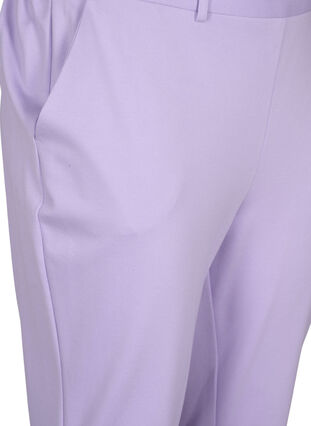 Spodnie nad kostke z kieszeniami, Purple Rose, Packshot image number 2