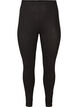 Legginsy z wiskozy w stylu basic, Czarne, Packshot image number 0