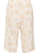 Spodnie culotte z nadrukiem, Biały, Packshot image number 1
