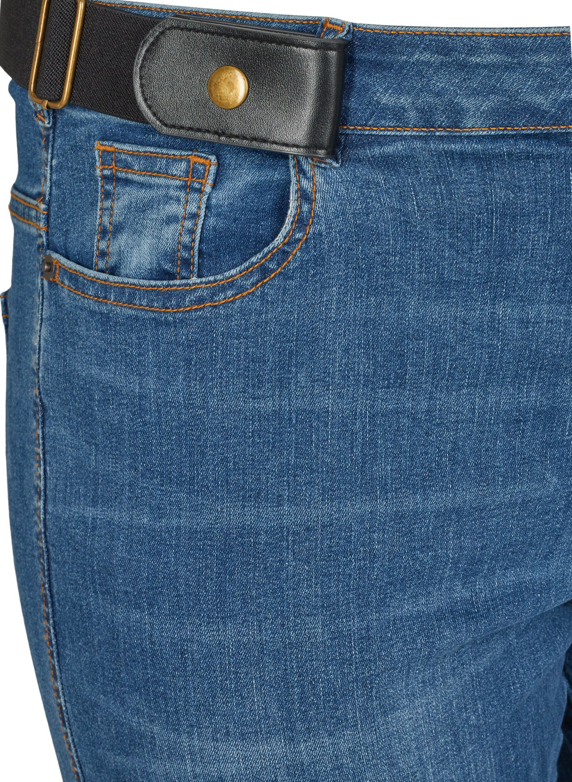 Zizzi Elastyczny pasek, Czarne, Packshot image number 2