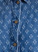 Kurtka jeansowa z efektem przetarc, Niebieskie, Packshot image number 2