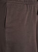 Spodenki dresowe na wysoka talie z kieszeniami, Brązowy, Packshot image number 2