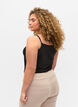 Top typu basic na ramiaczkach, Black, Model image number 1