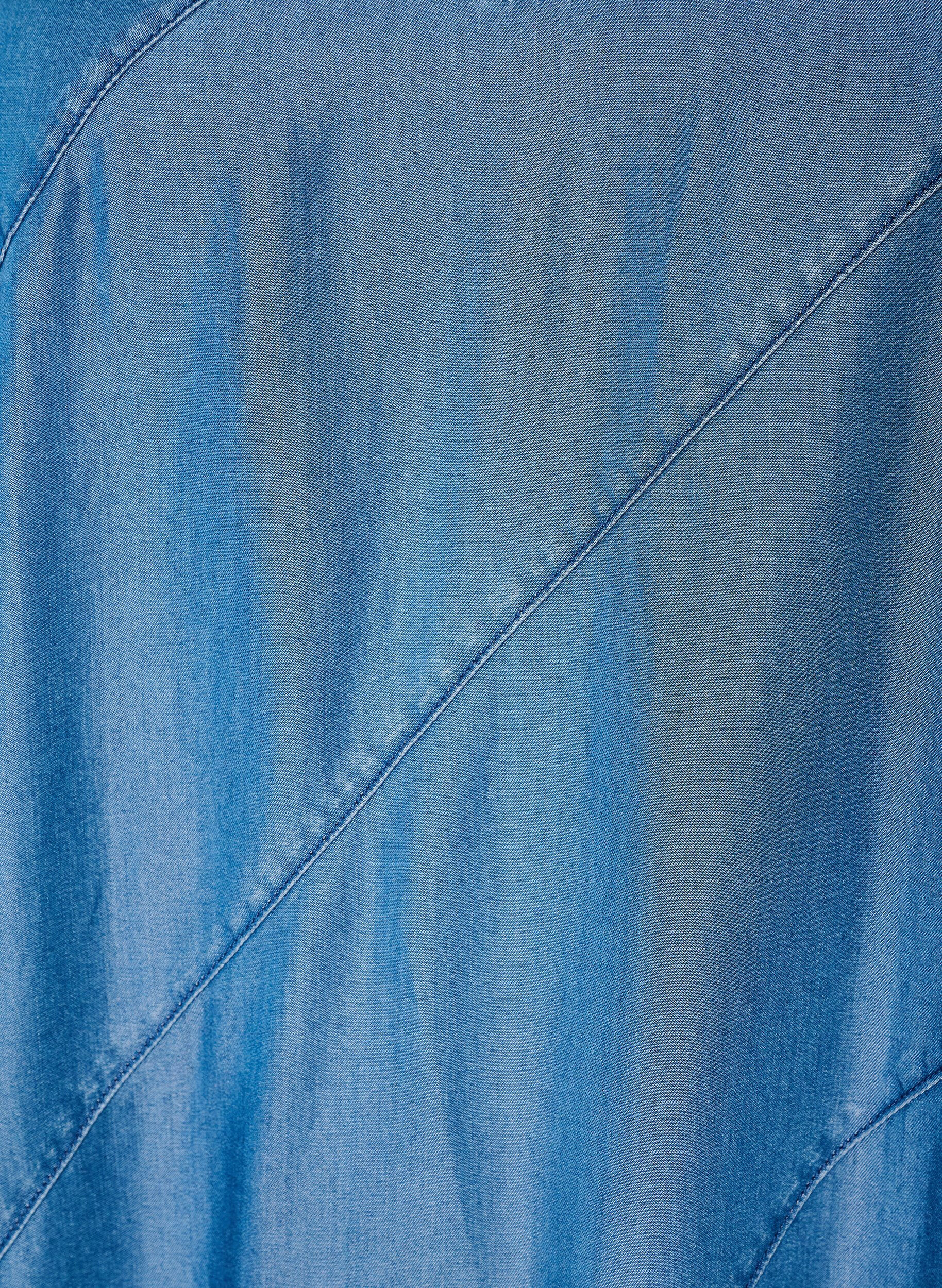 ZizziSukienka na ramiaczkach w stylu jeansowym wykonana z TENCEL&trade; Lyocell, Niebieskie, Packshot image number 2