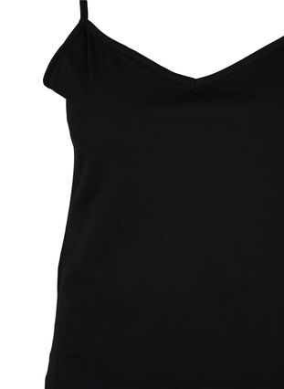 Podstawowa koszulka bawelniana 2-pack, Black/Black, Packshot image number 2