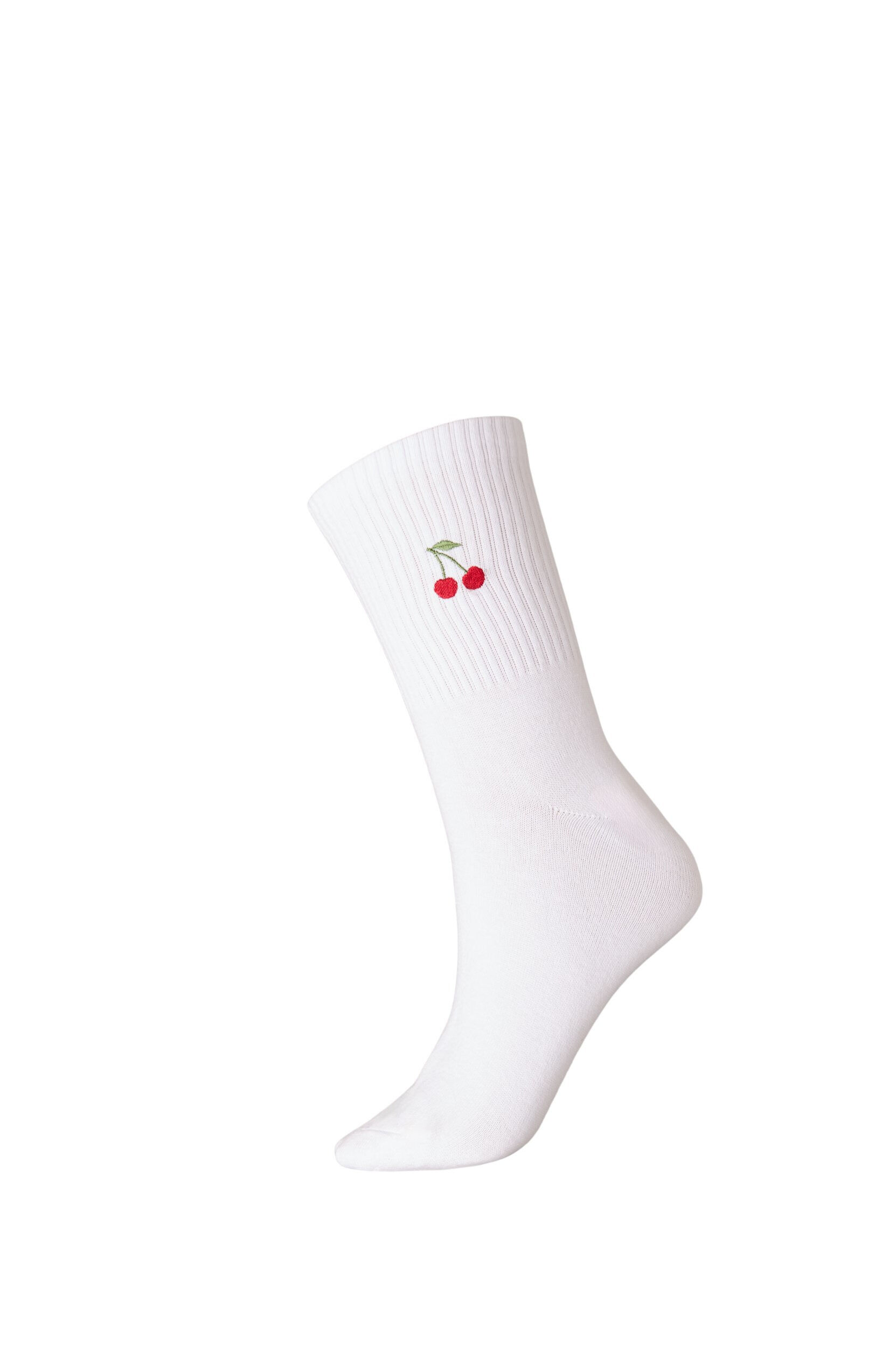 ZizziSkarpetki bawelniane z wzorem, Biały, Packshot image number 0