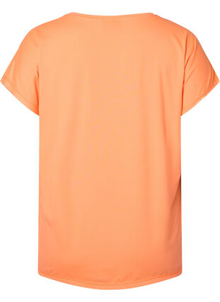 Koszulka treningowa z krótkim rekawem, Neon Orange, Packshot image number 1