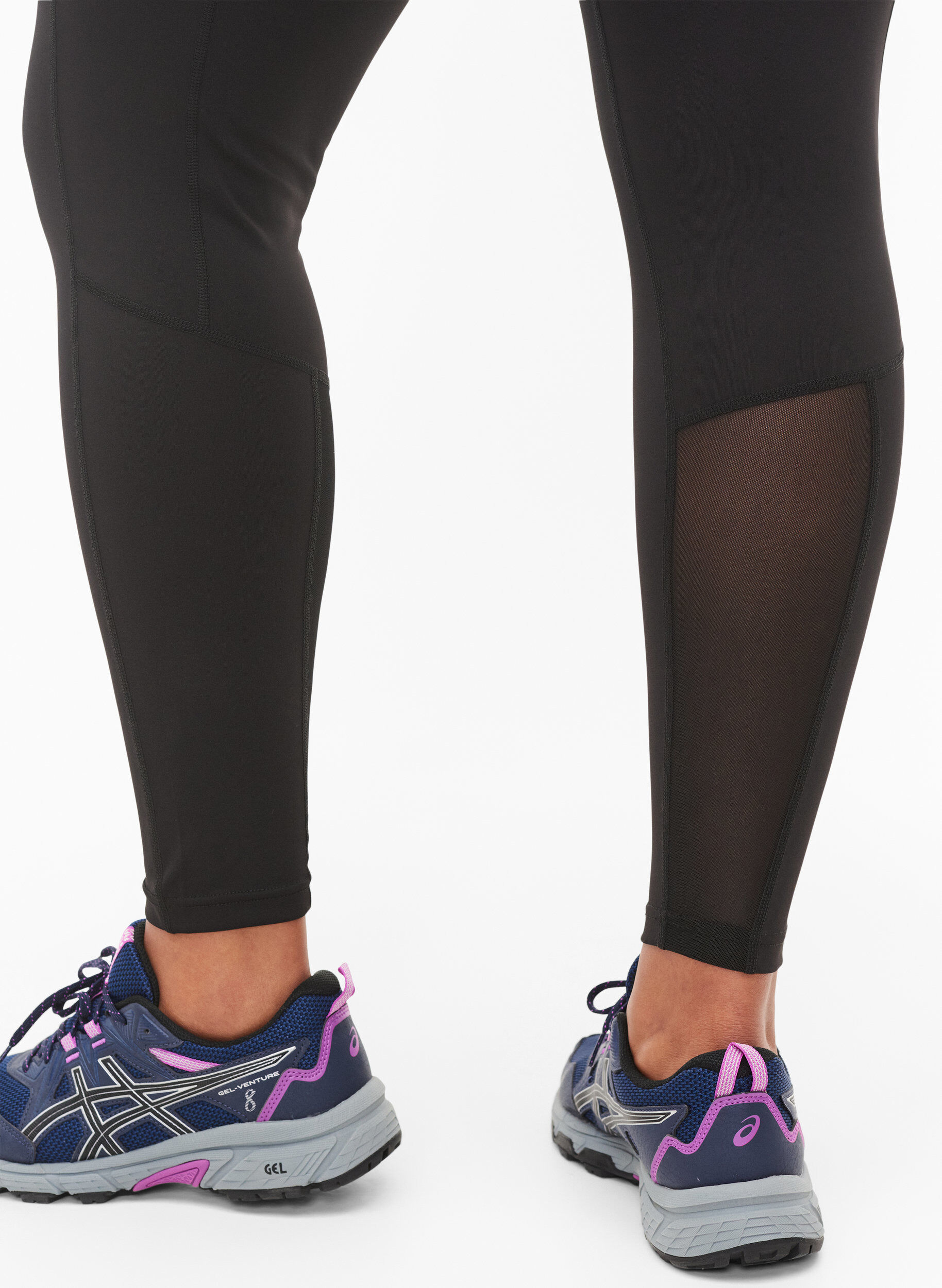 Zizzi CORE, POCKET TIGHTS &ndash; Legginsy sportowe z kieszeniami na bokach, Black, Model image number 2
