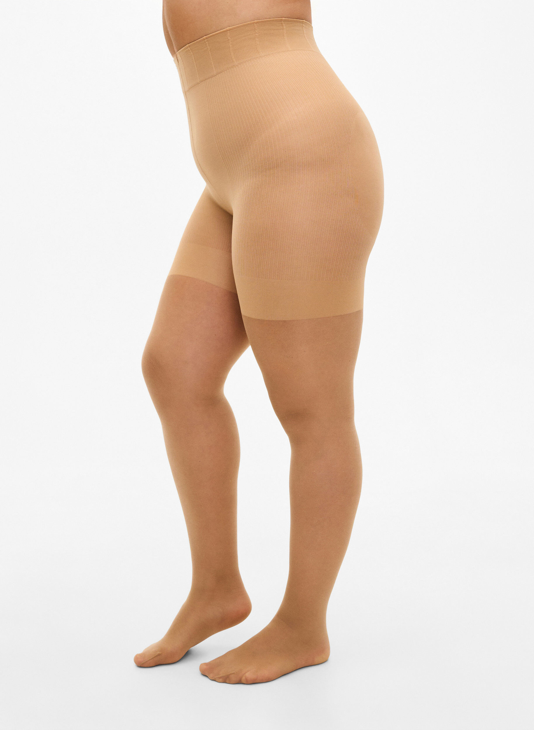 Rajstopy 40&nbsp;den z&nbsp;efektem push-up, Beżowy, Model