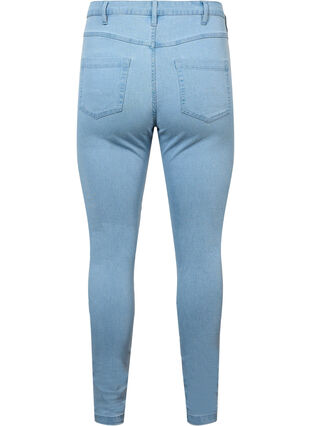 Bardzo waskie jeansy Amy z wysokim stanem, Ex Lgt Blue, Packshot image number 1