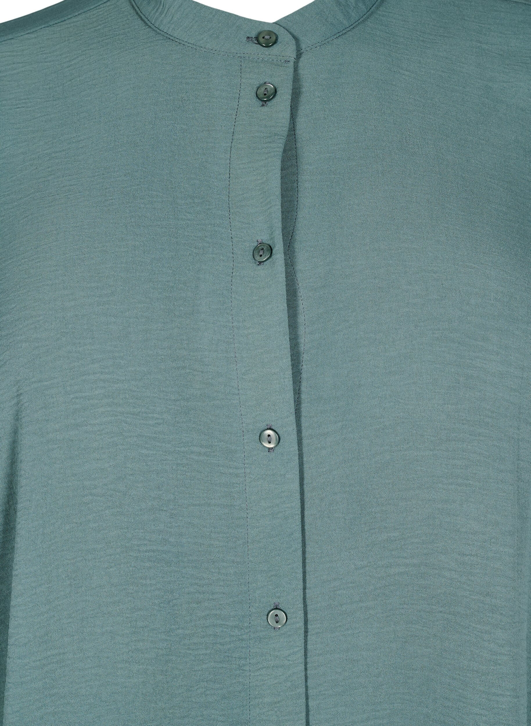 ZizziTunika z rekawem 3/4, Zielony, Packshot image number 2