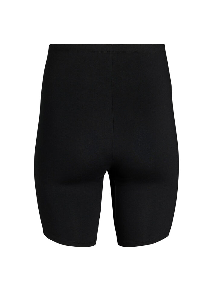 Bawelniane majtki z dlugimi nogawkami, Czarne, Packshot image number 1