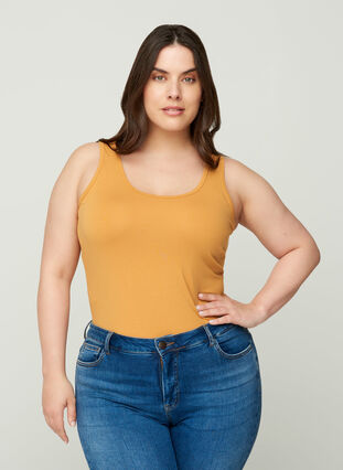 Podstawowy top, Spruce Yellow, Model image number 0