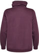 Bluza z wysokim kolnierzem i kieszeniami, Fioletowy, Packshot image number 1