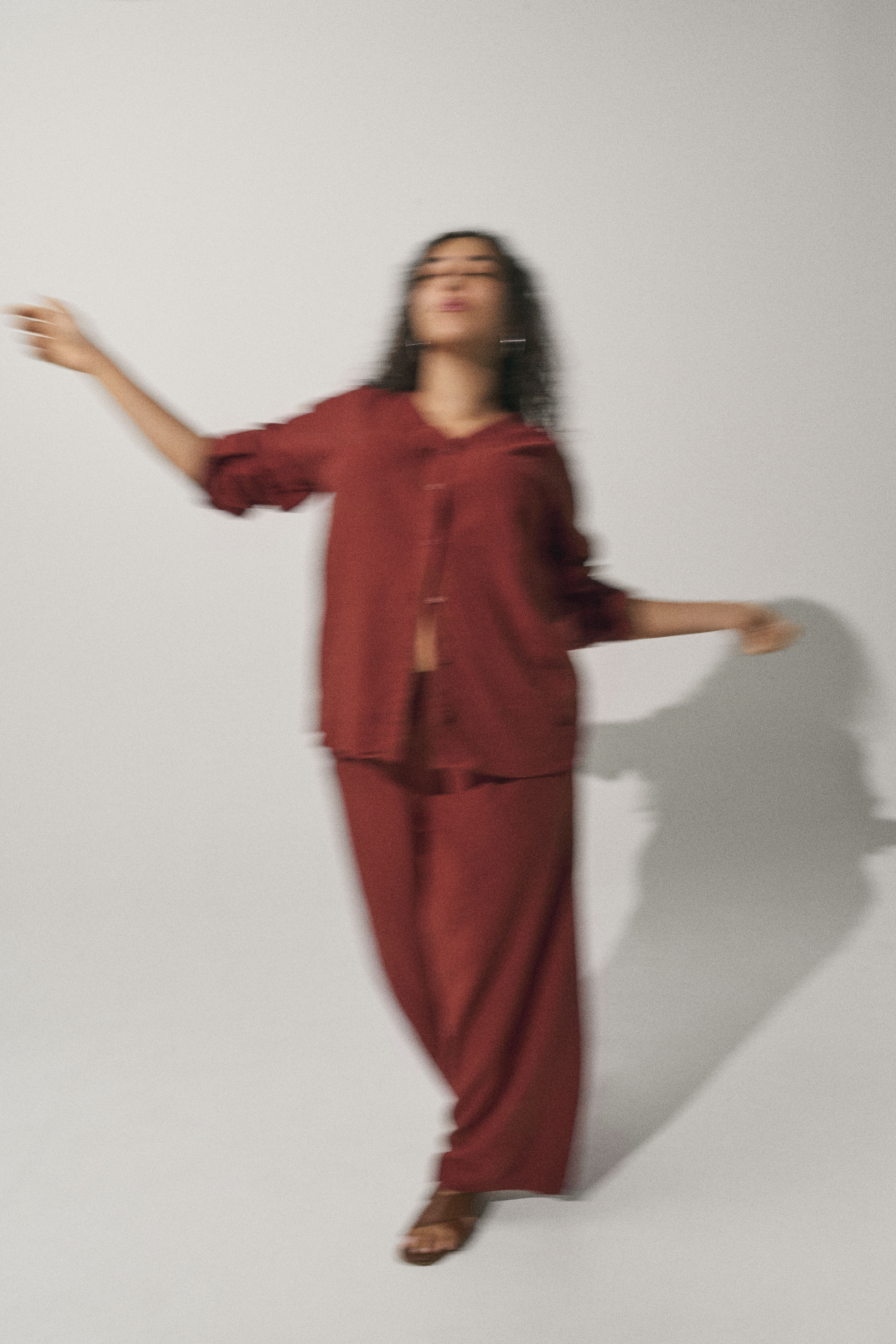 Zizzi Zestaw lniany w komplecie, , Model