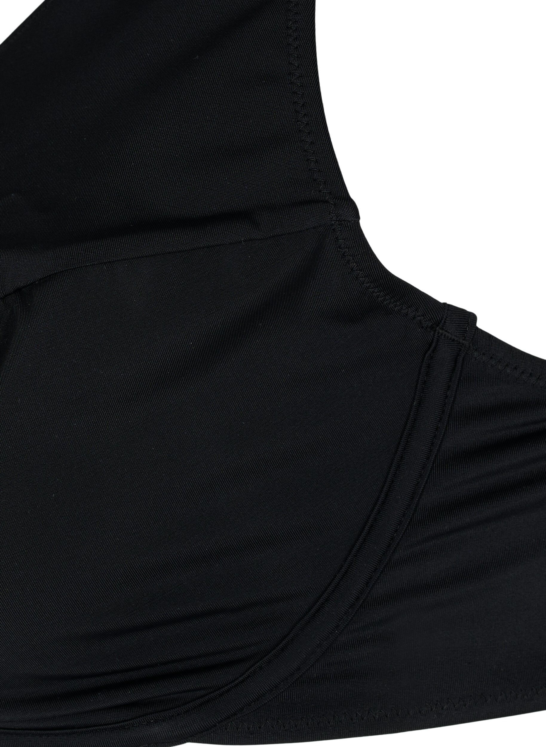 Zizzi Biustonosz bikini z fiszbinami, Black, Packshot image number 2