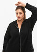 Bluza z kapturem, Black, Model image number 2