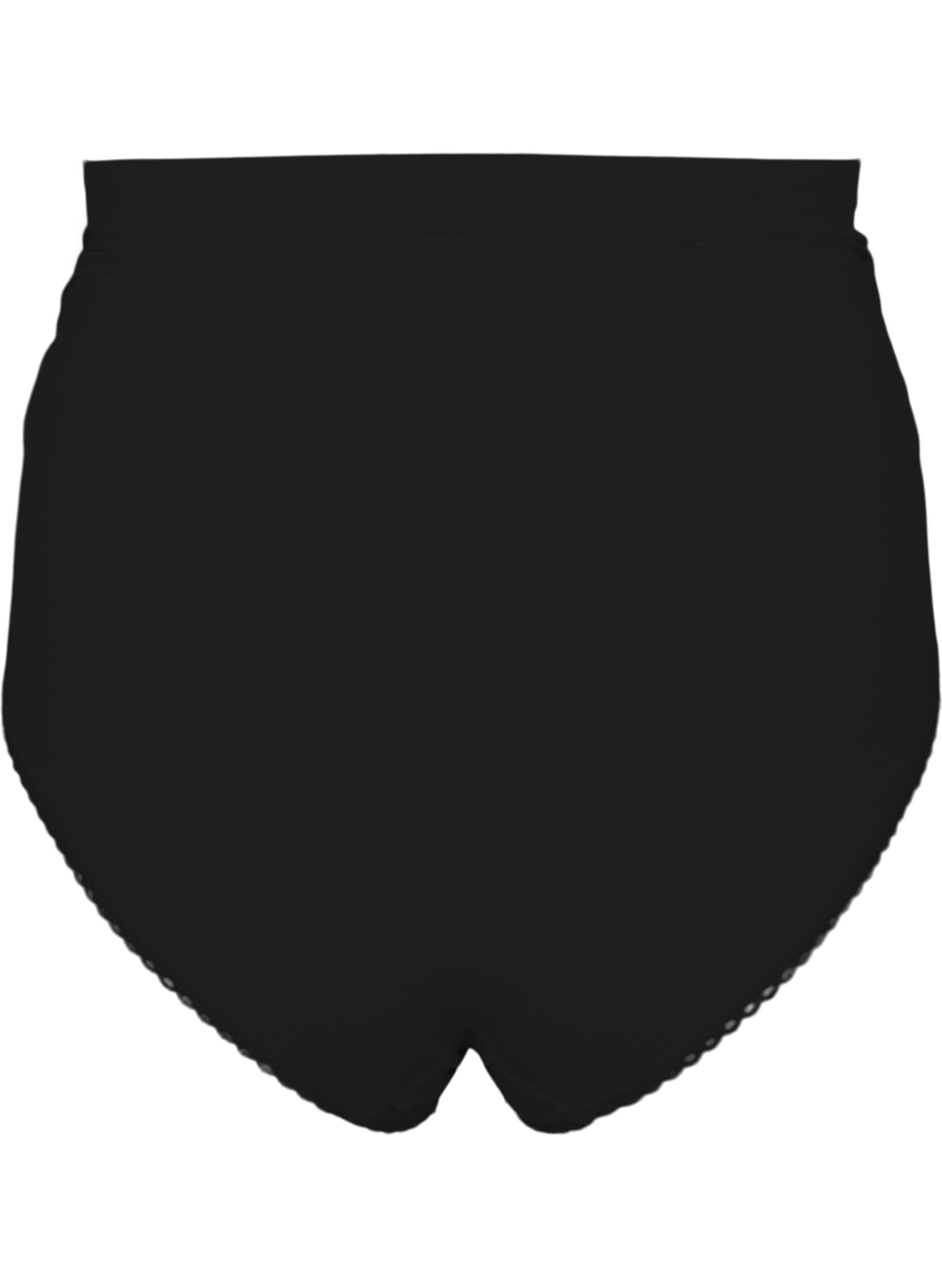 ZizziMajtki ciazowe bezszwowe, Czarne, Packshot image number 1
