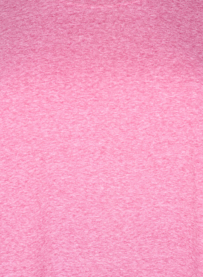 Melanzowa koszulka z krótkim rekawem, Różowy, Packshot image number 2