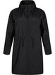 FLASH - Wodoodporna parka z kapturem, Czarne, Packshot image number 0