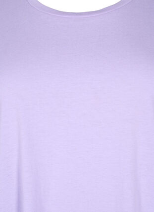 Koszulka z krótkimi rekawami wykonana z mieszanki bawelny, Lavender, Packshot image number 2