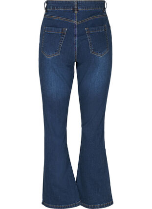  Jeansy typu bootcut Ellen z wysokim stanem, Dark Blue, Packshot image number 1