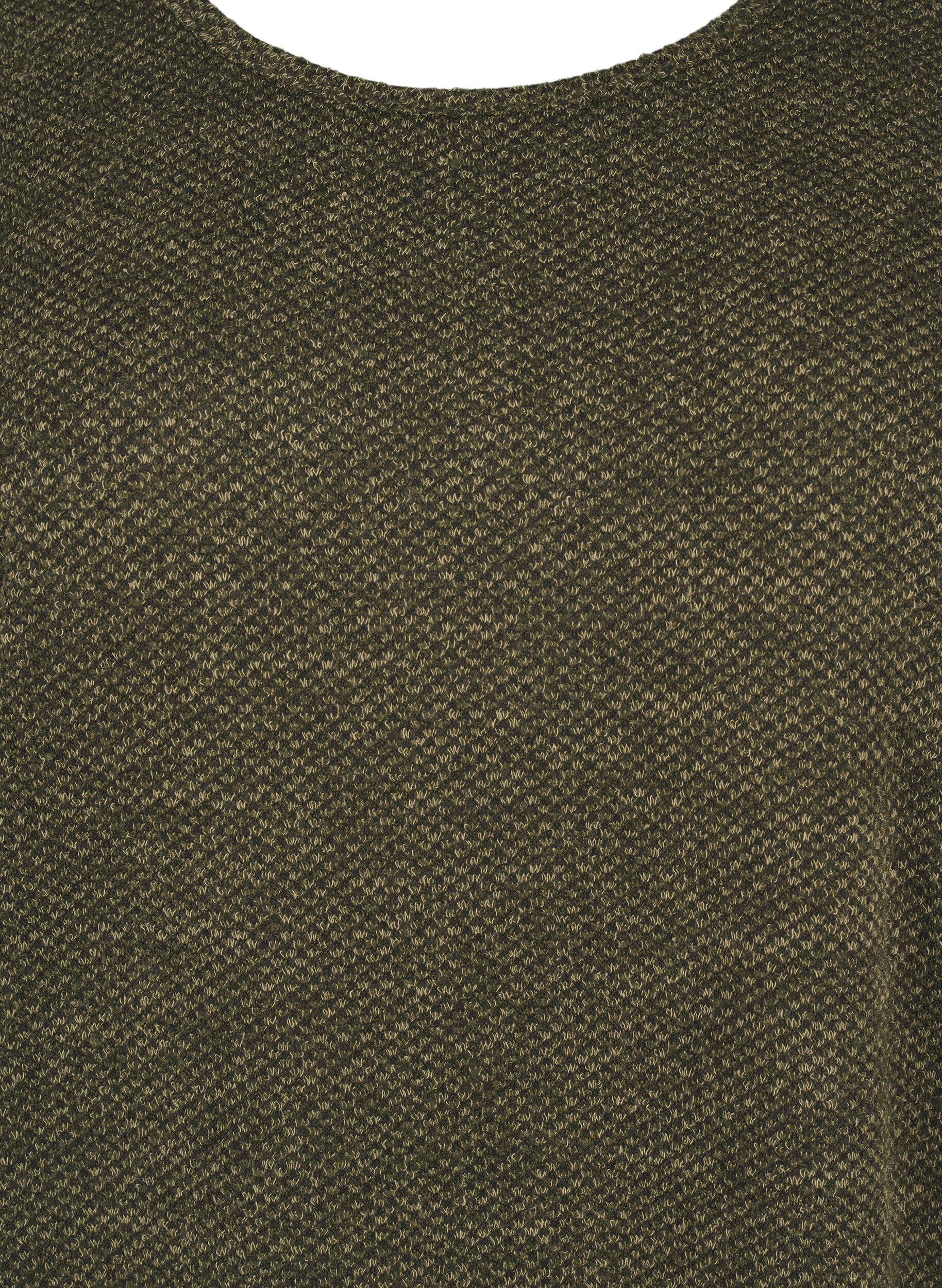 Zizzi Sukienka T-shirtowa z kr&oacute;tkimi rekawami, Winter Moss, Packshot image number 2