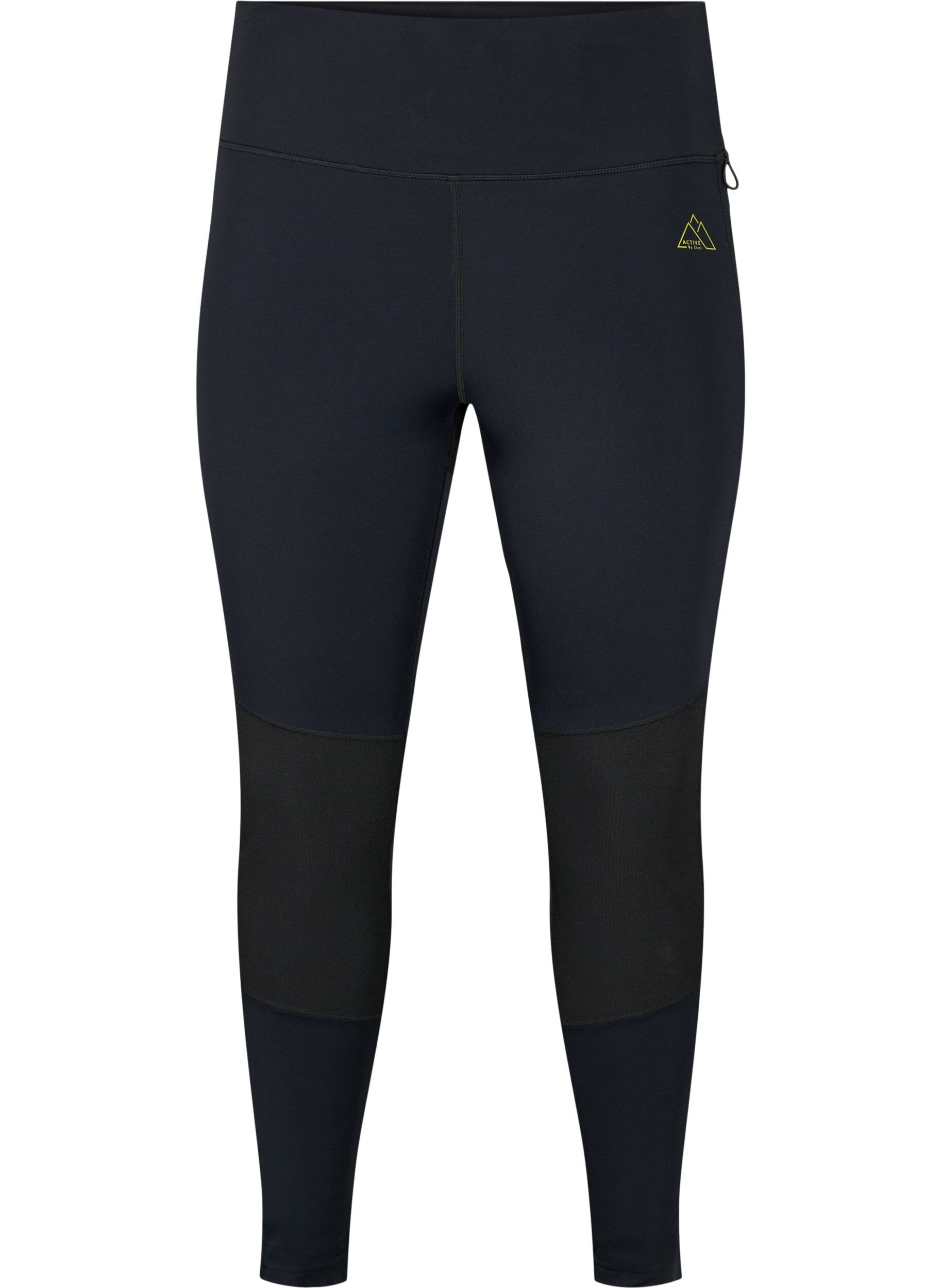 Zizzi Elastyczne i wytrzymale legginsy do cwiczen z kieszeniami, Black, Packshot image number 0