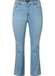  Jeansy typu bootcut Ellen z wysokim stanem, Niebieskie, Packshot image number 0