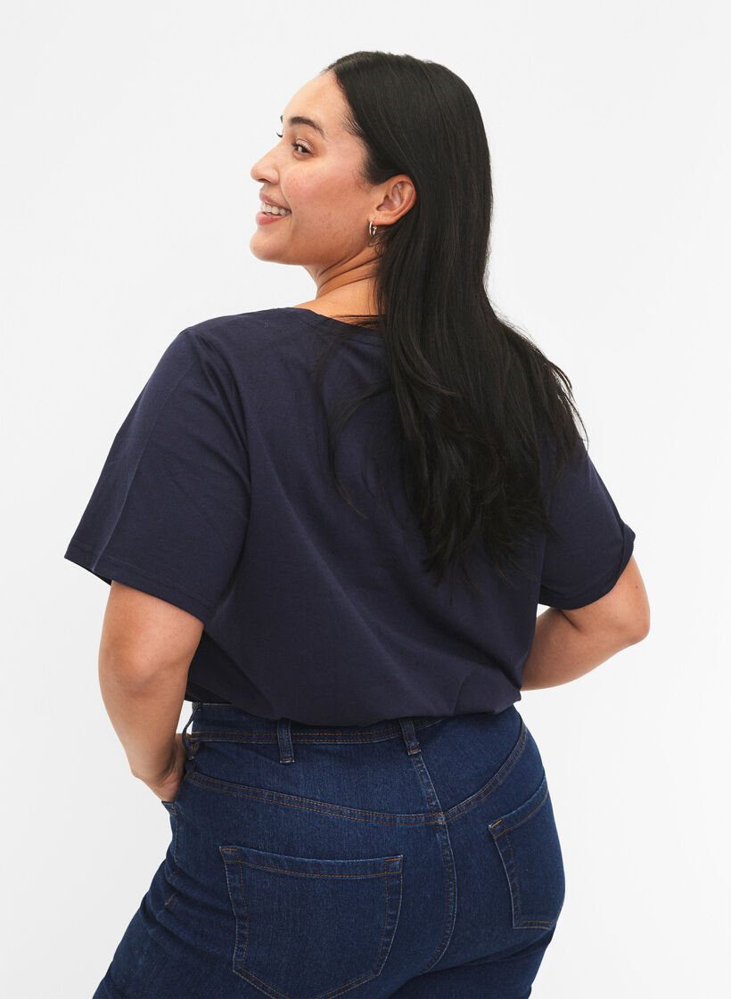 FLASH – koszulka z motywem, Navy Blazer, Model image number 1