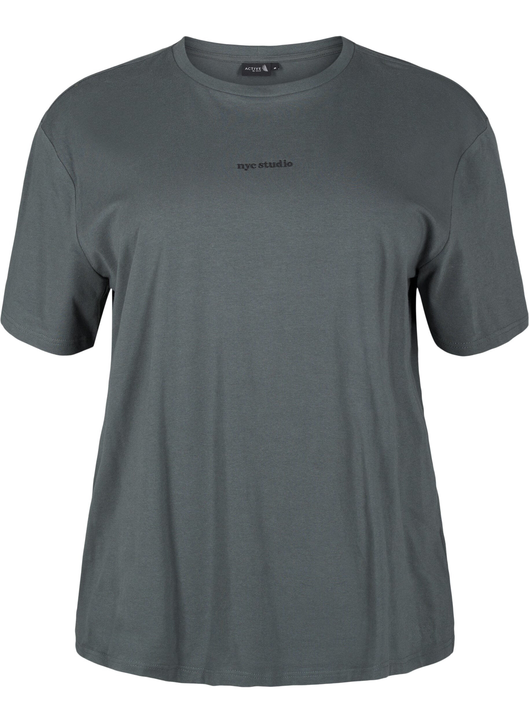 Zizzi Sportowa koszulka z bawelny organicznej, , Packshot image number 0