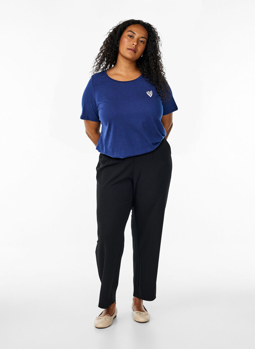 FLASH - T-shirt z nadrukiem, Niebieskie, Model image number 1