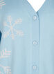 Bozonarodzeniowy dzianinowy kardigan, Cerulean Comb, Packshot image number 2