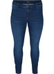Jegginsy wykonane z mieszanki bawelny, Dark blue denim, Packshot image number 0
