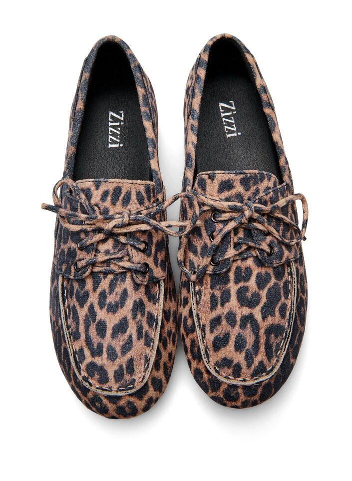 Mokasyny ze sztucznej sk&oacute;ry zamszowej, Beżowy, Packshot image number 2