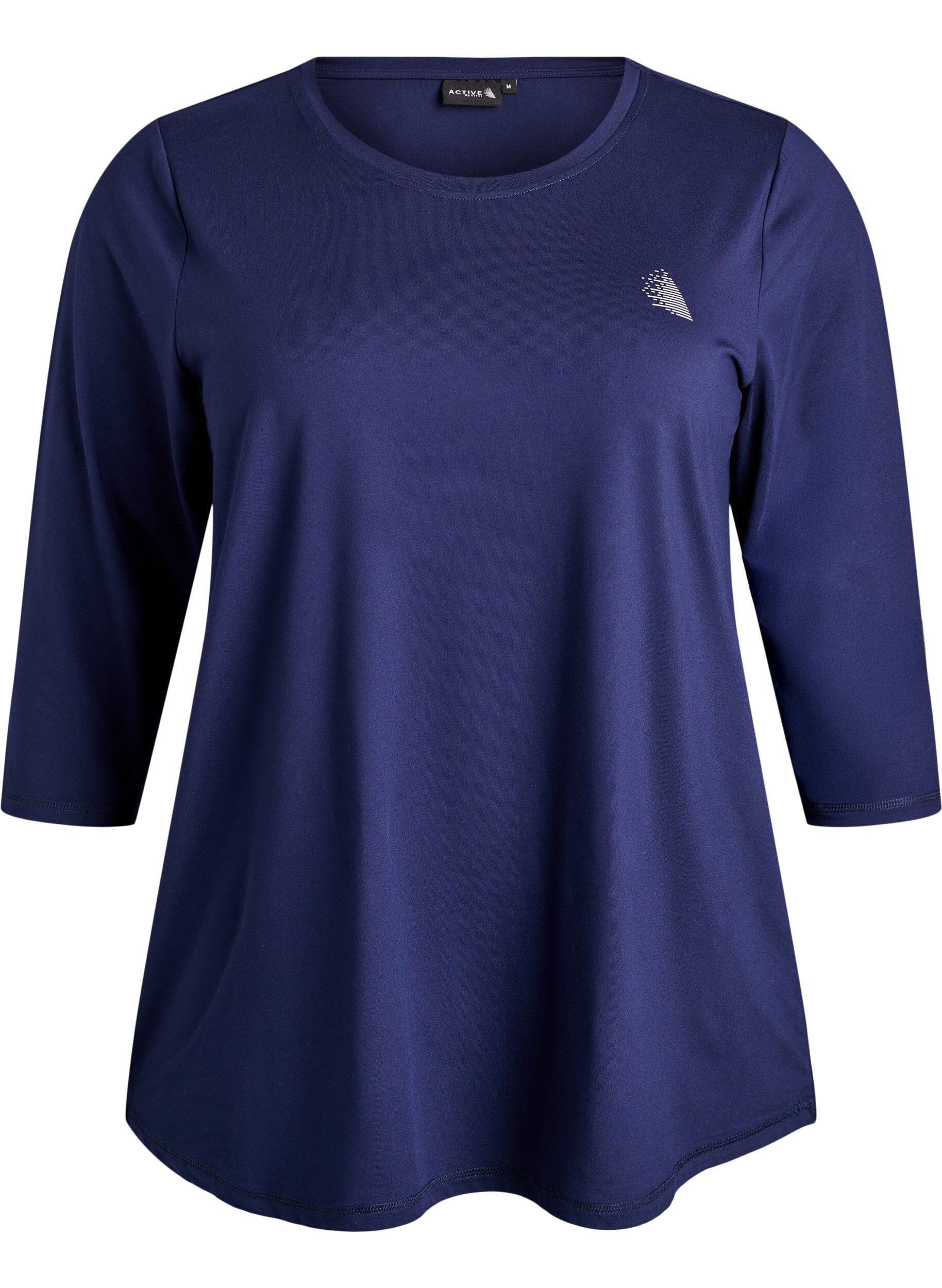 Sportowy top z rekawami 3/4