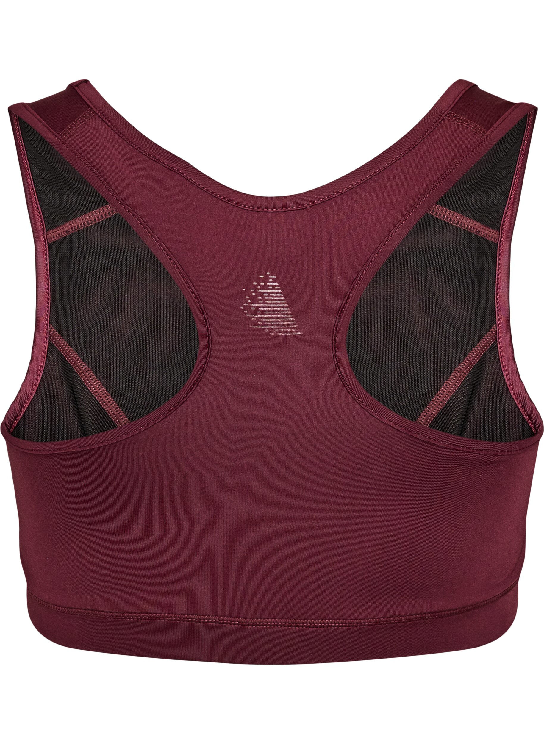 ZizziBiustonosz sportowy z tylem typu racerback, Czerwony, Packshot image number 1