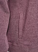 Bluza z wysokim kolnierzem i kieszeniami, Czerwony, Packshot image number 3