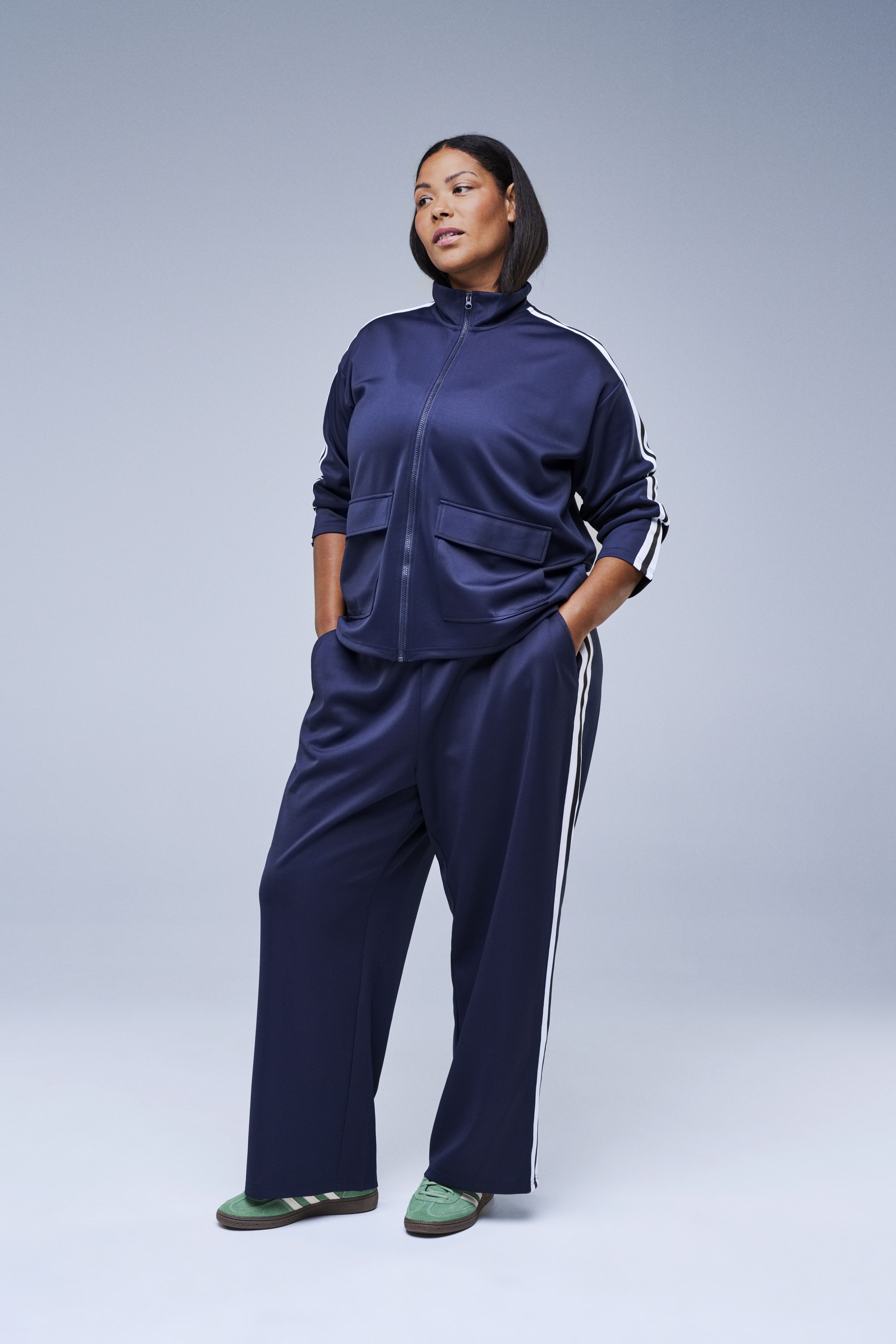 Zizzi Zestaw treningowy z sportowymi paskami, , Model