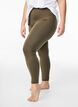 Legginsy basic z wiskozy, Zielony, Model image number 0
