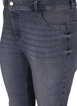 Bardzo waskie jeansy Amy z wysokim stanem, Grey Denim, Packshot image number 2