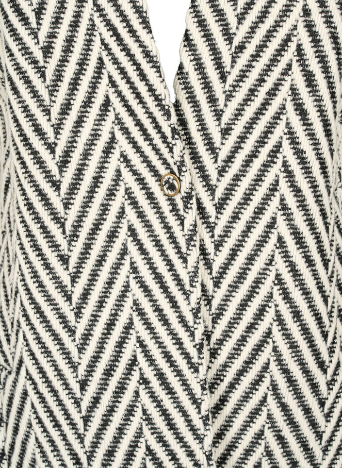 Wzorzysta kurtka, Black w. White, Packshot image number 2